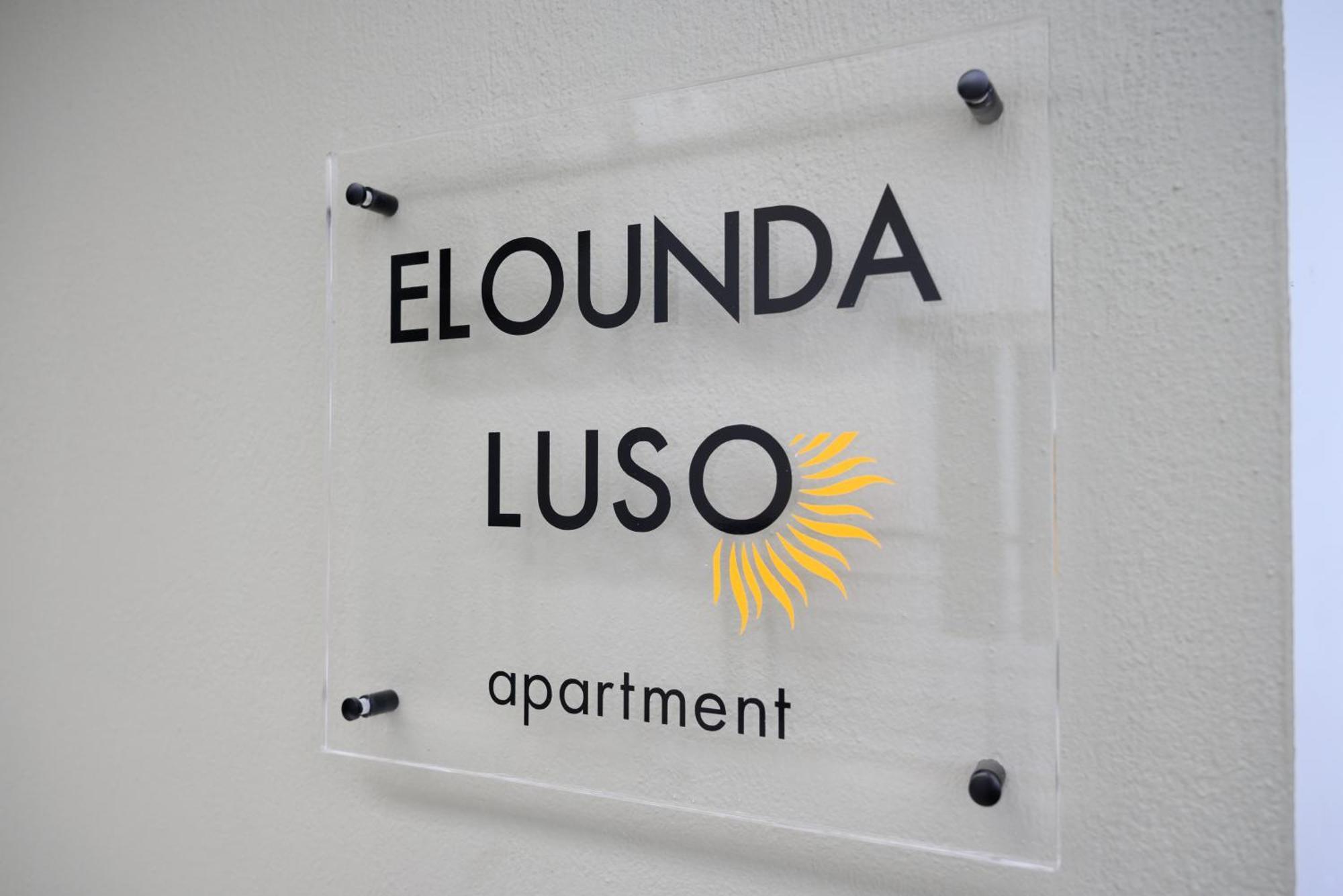 Elounda Luso Apartment Esterno foto